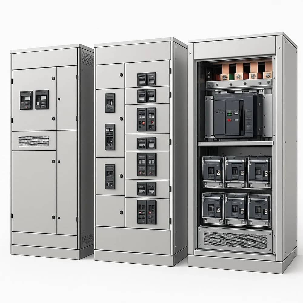 Low voltage distribution switchboard panels